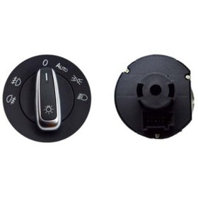 Resim Arisar Volkswagen Caddy Golf Jetta Passat Sisli Auto Far Anahtarı 