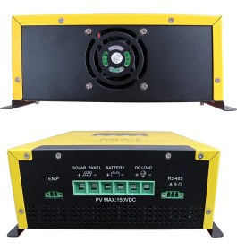 Resim Ayt Powermaster 12V 24V 36V 48V 60 Amper Mppt Dijital Otomatik Solar Şarj Regülatörü Akü Şarj Kontrol Cihazı 