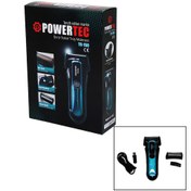 Resim POWERTEC TR-150 ŞARJLI ÇİFT BIÇAK SIFIR SAKAL TRAŞ MAKİNESİ BIYIK DÜZELTME - YEDEK BAŞLIK (4490) 
