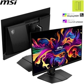 Resim MSI 26.5" MAG 272QP QD-OLED X50, Oyun Monitörü, WQHD, 16:9 Flat, QD-OLED, 500Hz, 0,03ms, Freesync Premium Pro, Pivot 