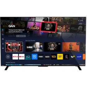 Resim Toshiba 65QV2363DT 65" 165 Ekran Uydu Alıcılı 4K Ultra HD Smart QLED TV 