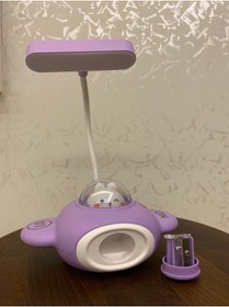 Resim DYA TİCARET Masa ve gece lambası uzay tasarımlı 