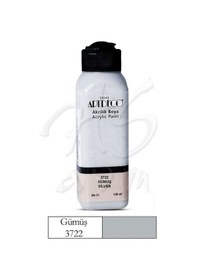 Resim Artdeco Akrilik Boya Metalik 140Ml 3722 Gümüş 