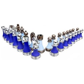 Resim Satranç Taşı Zamak Polyester Parlement Turkuaz 