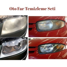 Resim sky Oto Far Temizleme Seti 