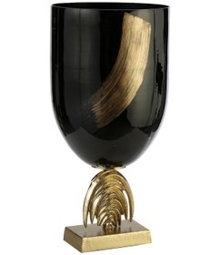 Resim Vitale Swoosh Ayaklı Vazo 27x27x53 Cm Ak.ıx0264 