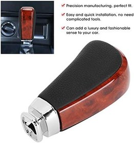 Resim Araba PU Deri Vardiya Kolu, Dişli Vardiya Knob Hentbol Kolu Için Fit 