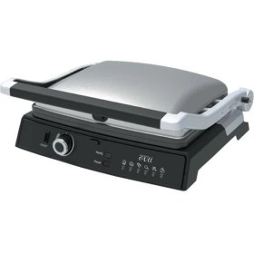 Resim 2000 W Inox Tost Makinesi Gri, Şık ve Pratik Kullanım Için Tasarlandı 