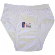 Resim 12 Adet Sedef Yıldız Erkek Çocuk Külot Slip Pamuklu Beyaz 