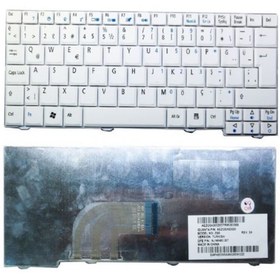 Resim Afila Acer One D150-1240 D150-1197 Notebook Klavyesi - Beyaz - TR 