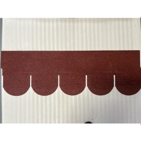 Resim Kırmızı Şıngıl Yonca Desen 2,61 M2 (Shıngle) 