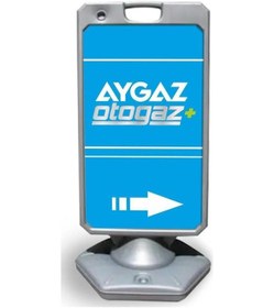 Resim Aygaz Logolu Reklam Dubası 