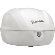 Resim Vespa Primavera/Sprint Parlak Beyaz Top Case-Çanta 32LT (Bianco Innocente-Bionco 544) / PIAGGIO 
