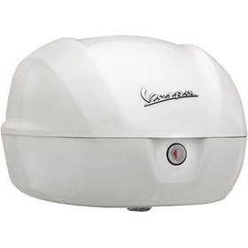 Resim Vespa Primavera/Sprint Parlak Beyaz Top Case-Çanta 32LT (Bianco Innocente-Bionco 544) / PIAGGIO 