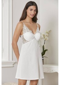 Resim Pierre Cardin 5040 6'lı Modal Gecelik Sabahlık Çeyiz Seti Bordo 001 