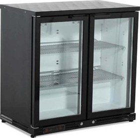 Resim JP JP.SS.2 Bar Arkası Şişe Soğutucu-2 Çarpma Kapaklı-92x50,5x88,5 cm 