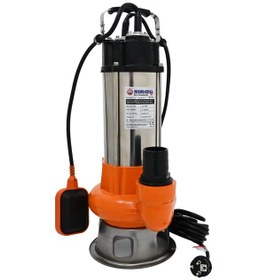 Resim V1100f Bıçaksız Bakır Sargılı Drenaj Pompası Termik Korumalı 1.1kw 1.5hp 