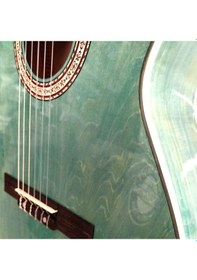 Resim Clariss Ccg-100bl Klasik Gitar Gül Klavye Kenar Şeritli Sap Ayarlı 