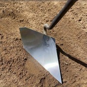 Resim Sağlam Manganez Çelik Bahçe Küreği - Uzunluk 42.01 cm, Genişlik 19.99 cm, Ağırlık 1.36 KG - Tarım ve Kazma için İdeal, 2 Senaryoya Uygun, Ahşap Sap Dahil Değildir 
