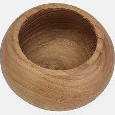 Resim Sooboho&Soomood (138) Ahşap Çerezlik Kase 