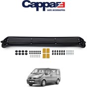 Resim Cappafe Renault Trafic Ön Cam Güneşliği Siperlik Akrilik Vizör Şapka Terek Piano Black 2001-2014 