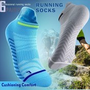 Resim Erkekler ve Kadınlar için Profesyonel Maraton Koşu Çorapları - Havlu Gibi Tutuşa Sahip Yastıklı Hızlı Kuruyan Atletik Çoraplar, Naylon Karışımı Her Mevsim Rahatlığı, Düz Renk Tasarımı - Koşucular İçin İdeal Noel Hediyesi, Koşu Aksesuarları, Şık Spor Görünüm, Konforlu Yastıklama 