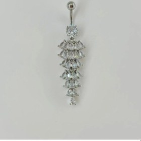 Resim Sallantılı Göbek Piercing Çok Renkli 62379290 