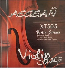 Resim Asm Aegean Xt505 Keman Teli Takım 