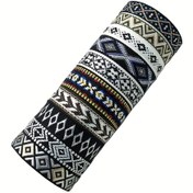 Resim 10 adet Boho Chic El Yapımı Örgülü Bilezik Seti Erkekler ve Kadınlar İçin - Renkli Çizgili Baskılı Kumaş Bilezikler, Retro Nepalese Tasarımı, Rahat Kıyafetler ve Müzik Festivalleri İçin Çok Yönlü, Müzik Festivali Aksesuarları|Vintage Örgülü Bilezikler|Baskılı Kumaş Bilezikler 