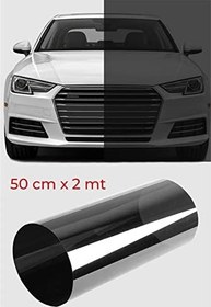 Resim Cam Filmi Siyah Amerikan Çizilmez Orta ton 50 cm x 2 metre 