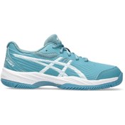 Resim Asics Gel Game 9 GS Yeşil Beyaz Çocuk Tenis Ayakkabısı Asics