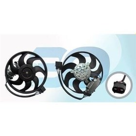 Resim Volkswagen Touareg Audi Q7 Porsche Cayenne 3.0TDI 2003 Sonrası Fan Motoru Davlumbazsız Sol 