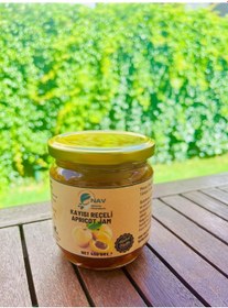 Resim Nav Kayısı Reçeli Ev Yapımı Cam Kavanoz 450 G 