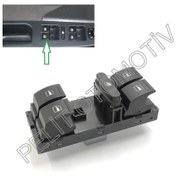 Resim Passat CC Sol Dörtlü Cam Açma Düğmesi 1K4959857C 