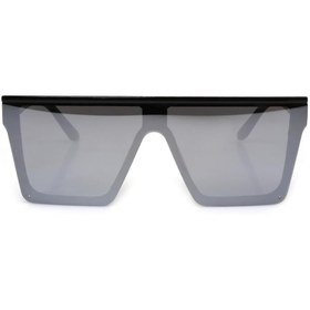 Resim Angel Eyes Siyah Çerçeve Füme Cam Dikdörtgen Unisex Güneş Gözlüğü Ae312c3 