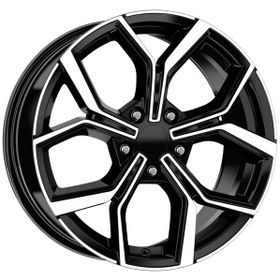 Resim EMR-DY1217-04 7.5x17"-5x112 ET45 57.1 Black Diamond Jant (4 Adet) 