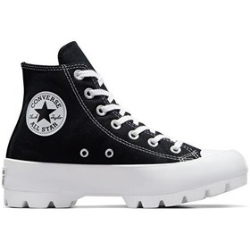 Resim Converse 565901C CHUCK TAYLOR ALL STAR LU Siyah Kanvas Kadın Sneaker 