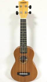 Resim Cremonia AU006L-21 Soprano Ukulele | 21 İnç Kompakt Kasa 