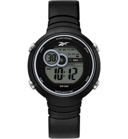 Resim Reebok Rv-wea-l9-pbpb-ww Dijital Siyah Silikon Kordon Çocuk Kol Saati 