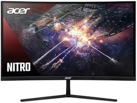 Resim Acer Nitro EI322QURPbmiippx 80cm 31.5 inç ZeroFrame QHD Curved 1500R 165Hz FreeSync Premium Pro DisplayHDR 400 VA LED 2xHDMI 2xDP MM Audio out EURO Siyah Acer EcoDisplay Gaming Monitor 
