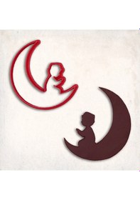 Resim Gece Duası Kurabiye Kalıbı Şekillendirici Kopat KIrmızı 