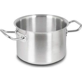 Resim Kapp Kapaksız Çelik Tencere - Silindirik 22x14 cm - 5 Lt 