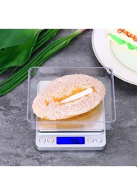 Resim Yifomall 3000g/0.1g Hassas Mutfak Terazisi Yüksek Hassasiyetli Mücevher Terazisi Mini Gıda Terazisi Terazi 