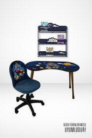 Resim Popcorn Kids Gezegenler Üçlü Duvar Rafı 