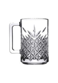 Resim 6'lı Kulplu Kristal Meşrubat Bardağı - 9090129919858do Çok Renkli 