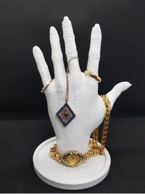 Resim Yüzük Takı Standı Düzenleyici Gerçek El Boyutunda 