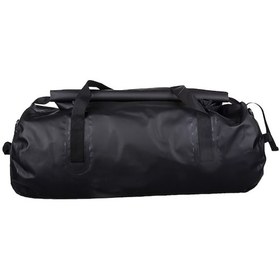 Resim Motosiklet Travel Seyahat Çanta Pvc Branda Kumaş Touring Tur Çantası 50 Lt Siyah 