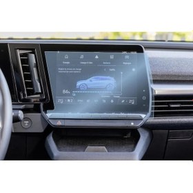 Resim Renault Megane E Tech Uyumlu Multimedya Ekran Koruyucu 9 İnç Ve 12.3 İnç Dijital Gösterge Ekran Koruyucu 9H Nano Ekran Koruyucu 