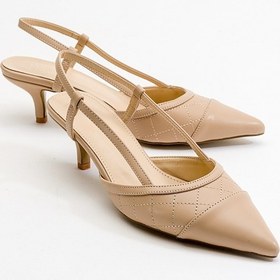 Resim Luvishoes Poınt Ten Kadın Topuklu Ayakkabı Ten Rengi 