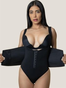 Resim Kum Saati Korse - Bel, Karın ve Kalçayı Şekillendirici Toparlayıcı Kadın Korse - XL 